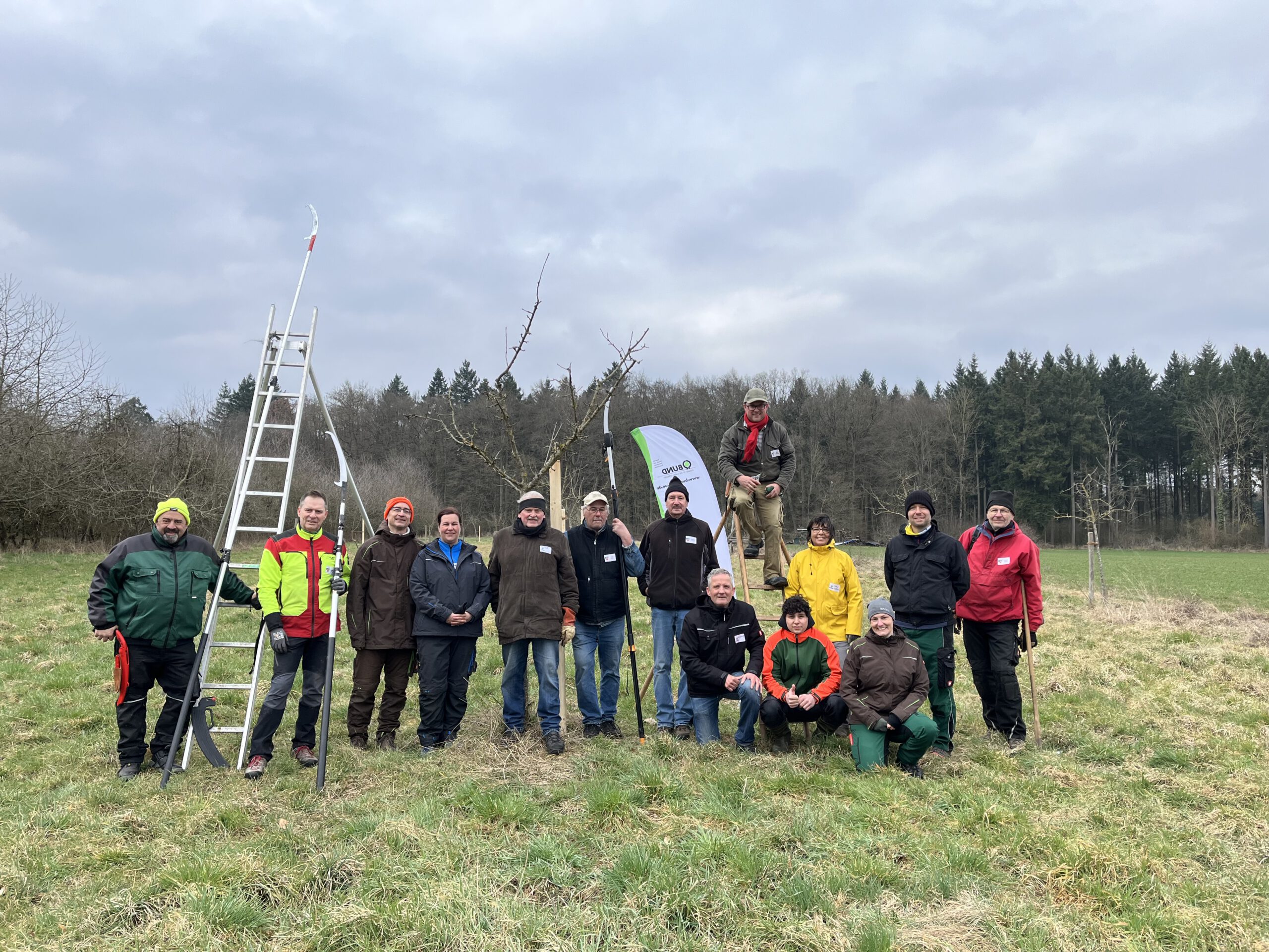 Gruppenbild der Aktion im Jahr 2025