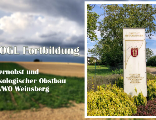 LOGL Fortbildung Kernobst und ökologischer Obstanbau