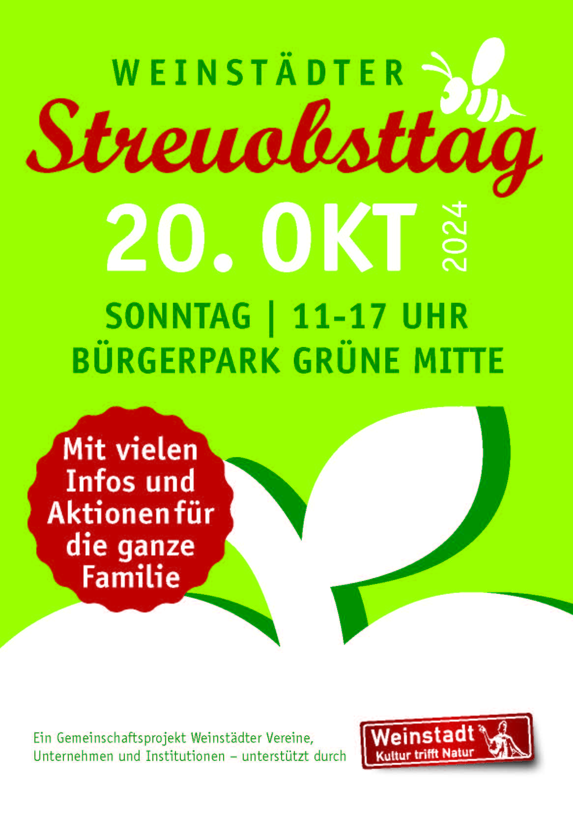 Plakat Streuobsttag Weinstadt